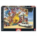 Puzzle de 500 Surf mural de Educa