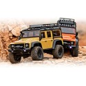 CAMIÓN ELÉCTRICO TRAXXAS TRX-4M ESCALA 1/18 Y TRAIL CRAWLER LAND ROVER 4WD CON TQ NARANJA