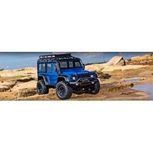 TRX-4M 1/18 Scale and Trail Crawler Land Rover 4WD Electric Truck with TQ Blue