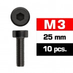 TORNILLOS M3x25mm CILINDRICO (10u.)