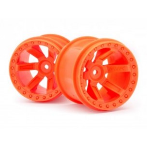 Rueda Quantum MT de 2,8" (naranja/2 piezas)