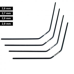 SET BARRAS ESTABILIZADORAS ULTIMATE TRASERAS MUGEN, ASSOCIATED, XRAY (4u)