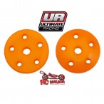 PISTONES AMORTIGUADOR CONICOS 16mm NARANJA