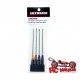 SET PUNTAS ALLEN POWER TOOL PRO 98mm CON INDICADOR (1.5/2.0/2.5/3.0)